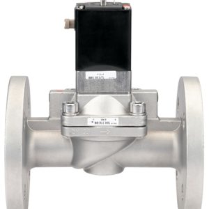 Válvula Solenoide 2/2 Via Tipo 5282 Servoassistida Flange Aço Inox DN25 — SKU 361403 - 361403