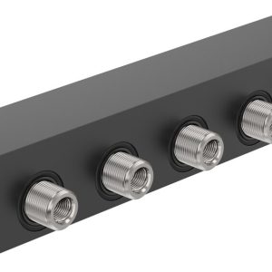 Manifold Burkert Tipo KM00 5 vias — SKU 5776 - 5776