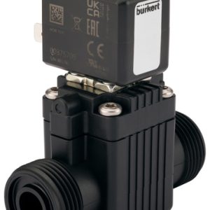 Válvula Solenoide Burkert Tipo 6211 2/2 Vias NC Servoassistida G1 PA 24V - — SKU - 20069416 - 20069416
