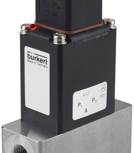 Burkert Tipo 0121 Válvula Solenoide 3/2 Vias Ação Direta Conexão G1/4 Aço Inox - — SKU - 57323 - 57323