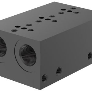 Manifold Burkert Tipo KM00 3 vias — SKU 639862 - 639862