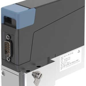 Burkert Tipo 8741 Controlador de Vazão Massa - Ar 50 Nl/min 24 V DC Flange - — SKU - 380517 - 380517