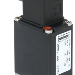 Válvula Solenoide Burkert Tipo 0330 3/2 Vias Ação Direta NC G1/4 Aço Inox — SKU 52344 - 52344