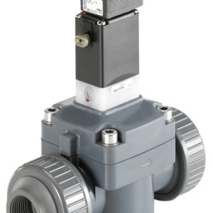 Válvula Solenoide Burkert Tipo 0142 2/2 Vias NC PVC NPT3/4 - — SKU - 98104566 - 98104566