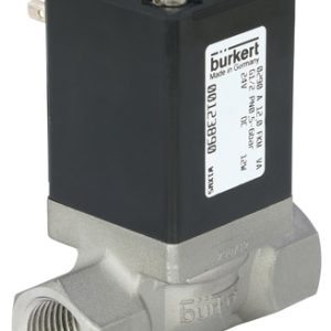 Válvula Solenoide Burkert Tipo 0290 2/2 Vias NC Ação Servoassistida G1/2 Aço Inox - — SKU - 57076 - 57076
