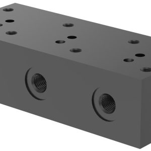 Manifold Burkert Tipo KM00 3 bancadas — SKU 5313 - 5313