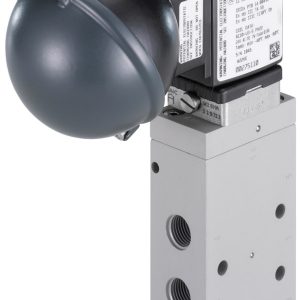 Válvula Pneumática 5/2 vias 32 mm Burkert Tipo 6519 - Conexão Roscada NPT1/2 Alumínio — SKU 392034 - 392034