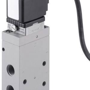 Válvula Pneumática 5/2 vias Burkert Tipo 6519 - 32 mm, Aço Inox, 24 V - SKU 350499 - 350499
