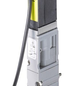 Válvula pneumática 3/2 vias Bürkert Tipo 6524 - normalmente fechada, conexão flangeada 10 mm - — SKU - 20010317 - 20010317