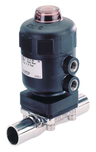 Válvula de Diafragma Operada por Pistão 2/2 vias Burkert Tipo 2031 — SKU 330062 Válvula de Diafragma Operada por Pistão 2/2 vias Burkert Tipo 2031 — SKU 330062 - Bürkert - 330062