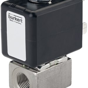 Válvula Solenoide Burkert Tipo 7011 2/2 Vias Ação Direta NC Flangeada PA 24V - — SKU - 20071393 - 20071393
