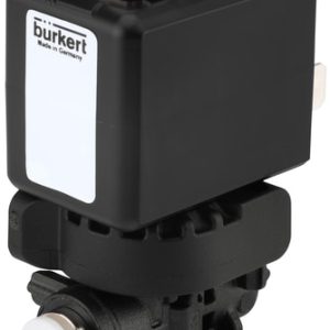Válvula Solenoide 2/2 Vias Burkert Tipo 7015 NC PPS Conexão Plug-in — SKU 20043163 - 20043163