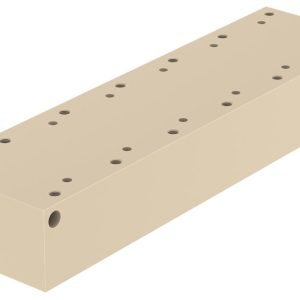 Placa de Conexão Burkert Tipo KM00 6-F PEEK 2 Vias - — SKU - 651509 - 651509