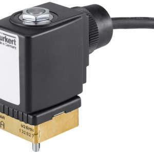 Válvula Solenoide Burkert Tipo 6013 2/2 Vias Normalmente Aberta Flange Latão - — SKU - 352668 - 352668