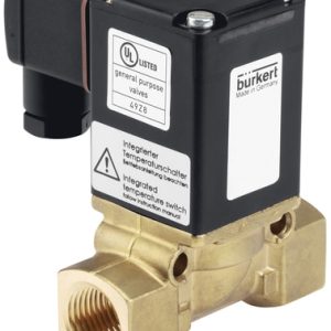 Válvula Solenoide Burkert Tipo 0290 2/2 Vias Normalmente Fechada Servoassistida Conexão G3/4 - — SKU - 62948 - 62948