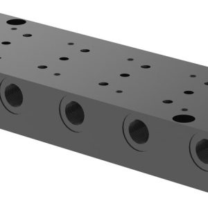 Manifold Burkert Tipo KM00 6 vias — SKU 5296 - 5296