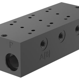 Manifold Burkert Tipo KM00 três vias — SKU 658696 - 658696