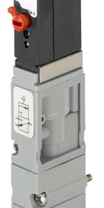 Burkert Tipo 6524 Válvula Solenoide 3/2 Vias CFC 300l/min Flangeada PA 24V - — SKU - 463345 - 463345