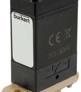 Válvula Solenoide 3/2 Vias Burkert Tipo 0127 para Meios Agressivos, PEEK, 24 V - — SKU - 20049036 - 20049036