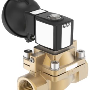 Válvula Solenoide 2/2 vias Burkert Tipo 5404 normalmente aberta G3/4 latão — SKU 349308 - 349308