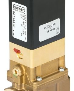 Válvula Solenoide Burkert Tipo 5282 2/2 Vias Servoassistida NC G1 Latão - — SKU - 20068751 - 20068751