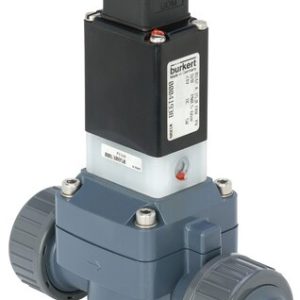 Válvula Solenoide 2/2 vias Burkert Tipo 0142 para meios agressivos, PVC, 24 V - — SKU - 41938 - 41938