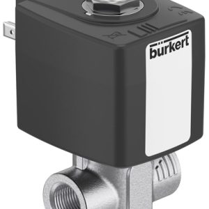 Válvula Solenoide Servo 2/2 Vias Burkert Tipo 6440 NC Aço Inox NPT3/8 24V - 20121417