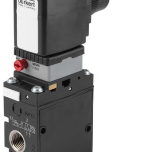 Válvula Pneumática 3/2 vias 32 mm Burkert Tipo 6518 NC - Rosca Interna Latão — SKU 350448 - 350448
