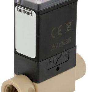 Válvula Solenoide 2/2 vias Burkert Tipo 0127 normalmente fechada PEEK FFKM - — SKU - 20070441 - 20070441