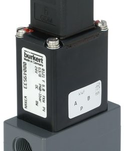 Válvula Solenoide 3/2 Vias Burkert Tipo 0121 para Meios Agressivos PVC G3/8 — SKU 49533 - 49533