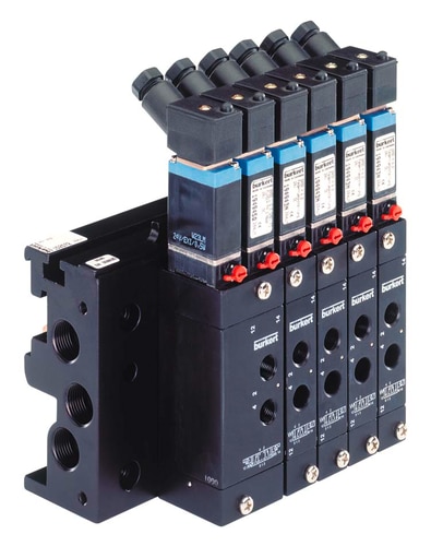 Válvula Solenoide Multi-via Burkert Tipo 0450 5/2 H/Z Alumínio Flangeada - — SKU - 30054 Válvula Solenoide Multi-via Burkert Tipo 0450 5/2 H/Z Alumínio Flangeada - — SKU - 30054 - Bürkert - 30054