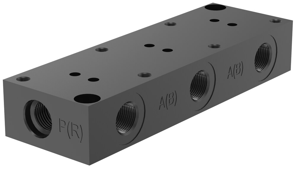 Manifold Burkert Tipo KM00 3 bancadas — SKU 5286 Manifold Burkert Tipo KM00 3 bancadas — SKU 5286 - Bürkert - 5286