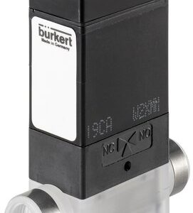 Válvula Solenoide 2/2 vias Burkert Tipo 0127 para meios agressivos, normalmente fechada, ETFE — SKU 457785 - 457785