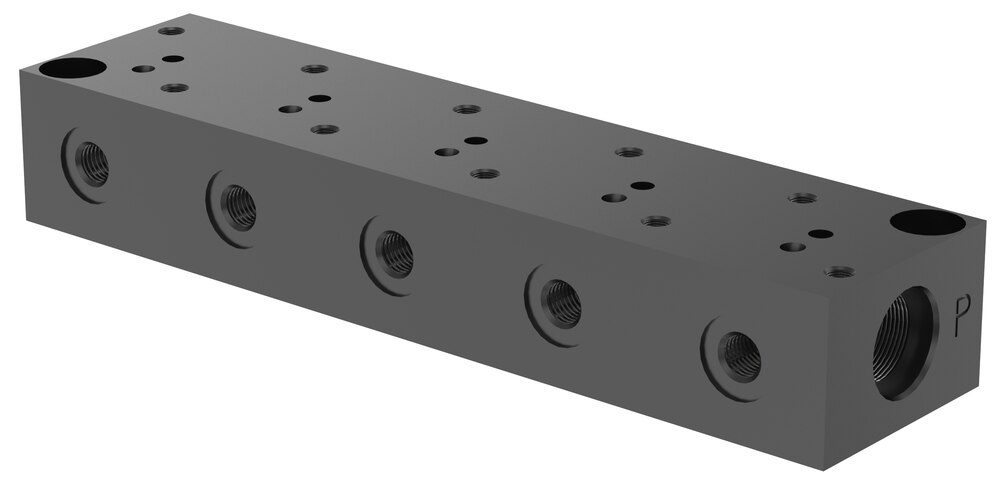 Manifold Burkert Tipo KM00 5 vias — SKU 5315 Manifold Burkert Tipo KM00 5 vias — SKU 5315 - Bürkert - 5315