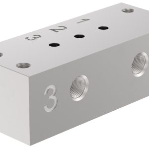 Manifold Burkert Tipo KM00 1 banco flange — SKU 644684 - 644684