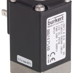 Válvula Proporcional 2/2 Burkert Tipo 2873 - A NC 2mm FKM Flangeada 24V - — SKU - 339130 - 339130