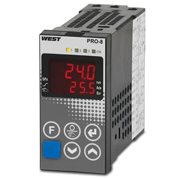 Controlador de Temperatura Diferencial WEST Pro-8 - Controladores West