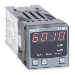 Indicador de Temperatura e Processos WEST 6010+ | P6010+ - Controladores West