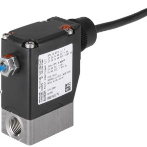 Válvula Solenoide Burkert Tipo 0330 2/2 Vias Ação Direta NC G1/4 Aço Inox - — SKU - 20070061 - 20070061