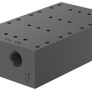 Placa de Conexão Quádrupla Burkert Tipo KM00 - Flange DN — SKU 641912 - 641912