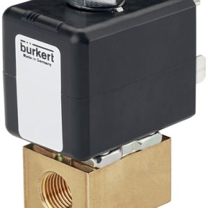 Válvula Solenoide Burkert Tipo 7012 3/2 Vias NC M5 Latão - — SKU - 20074842 - 20074842
