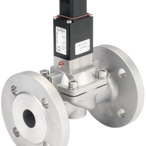 Válvula Solenoide Burkert Tipo 5282 2/2 Vias Servoassistida NC Flange Aço Inox DN50 - — SKU - 378117 - 378117