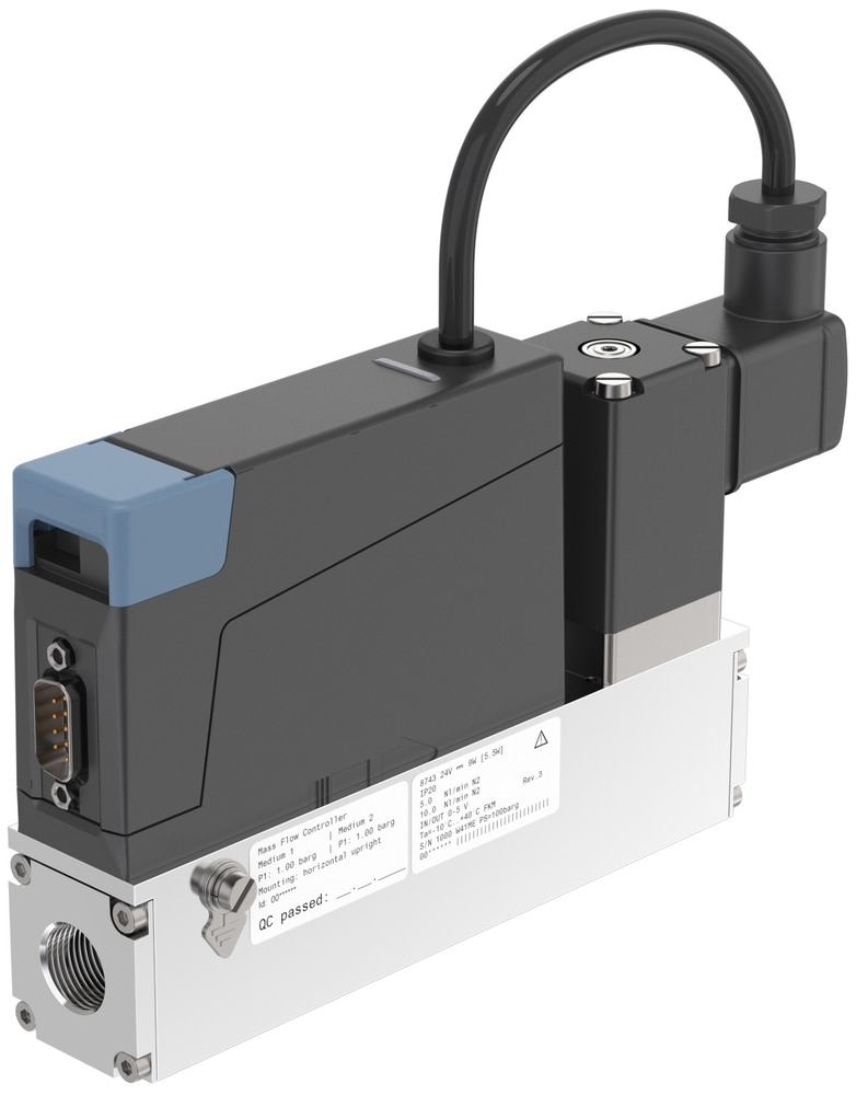 Burkert Tipo 8743 Controlador de Vazão Massica O2 30Nl/min G3/8" Interna 24V DC - — SKU - 20124705 Burkert Tipo 8743 Controlador de Vazão Massica O2 30Nl/min G3/8" Interna 24V DC - — SKU - 20124705 - Bürkert - 20124705