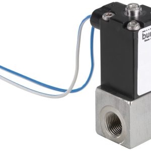 Válvula Proporcional Burkert Tipo 2861 2/2 Vias NC Aço Inox G 24V - — SKU - 359215 - 359215