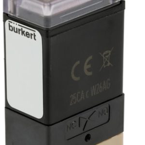 Válvula Solenoide 3/2 Vias Burkert Tipo 0127 para Meios Agressivos, PEEK, 12 V - — SKU - 20074035 - 20074035