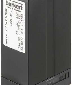 Válvula Solenoide Burkert Tipo 6628 com Separação de Meio, 2 mm, PEEK, 24 V — SKU 375881 - 375881