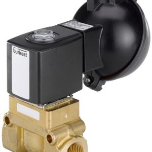 Válvula Solenoide 2/2 Vias Burkert Tipo 5404 Servo-pistão NC Flange Latão DN 40 - — SKU - 370111 - 370111