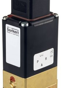 Válvula Solenoide Burkert Tipo 0331 3/2 Vias NC Ação Direta G1/4 Latão - — SKU - 43602 - 43602
