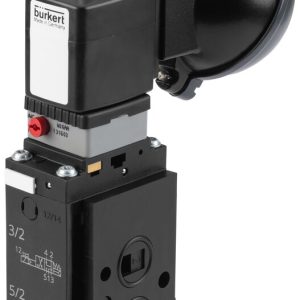 Válvula Pneumática 3/2 e 5/2 Vias Burkert Tipo 6519 - Aço Inox NPT1/2 24V - — SKU - 20025296 - 20025296