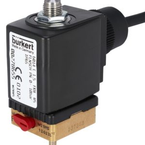 Válvula Solenoide 3/2 Vias Burkert Tipo 6014 NC G1/8 Latão 230V — SKU 352034 - 352034